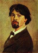 Vasily Surikov Self Portrait oil